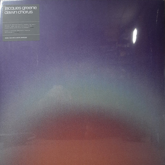 Jacques Greene - Dawn Chorus (2xLP, Album)