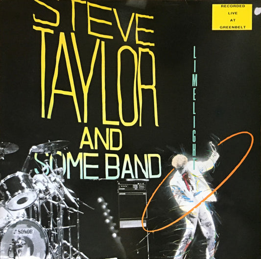 Steve Taylor (2) And Some Band (2) - Limelight (LP)
