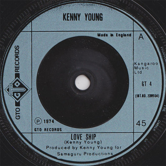 Kenny Young - Love Ship (7", Single)