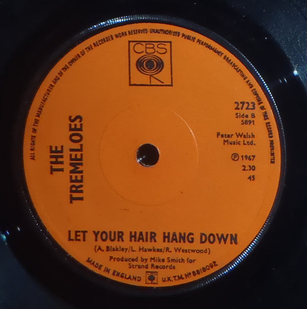 The Tremeloes - Silence Is Golden (7", Sol)