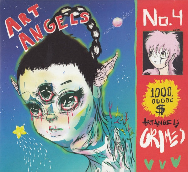 Grimes (4) - Art Angels (CD, Album)