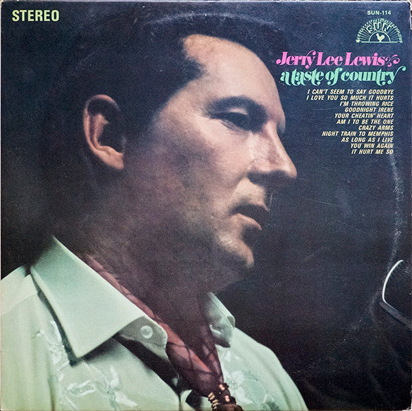 Jerry Lee Lewis - A Taste Of Country (LP, Album)