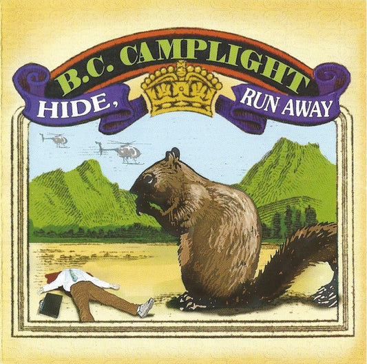 B.C. Camplight - Hide, Run Away (CD, Album)