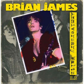 Brian James - Anniversary Waltz E.P. (7", EP, Blu)