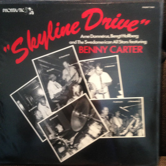 Arne Domnérus, Bengt Hallberg And The Swedamerican All Stars Featuring Benny Carter - Skyline Drive (LP, Album)