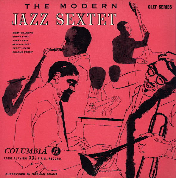 The Modern Jazz Sextet - The Modern Jazz Sextet (LP, Album, Mono)