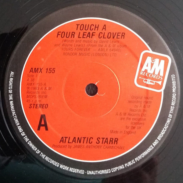Atlantic Starr - Touch A Four Leaf Clover (12")