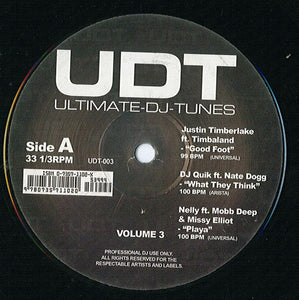 Various - Ultimate-DJ-Tunes Volume 3 (12")