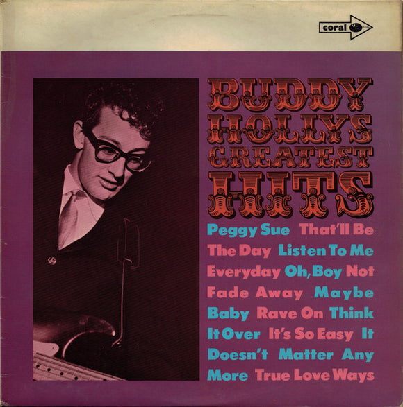 Buddy Holly - Buddy Holly's Greatest Hits (LP, Comp, Mono, RE)