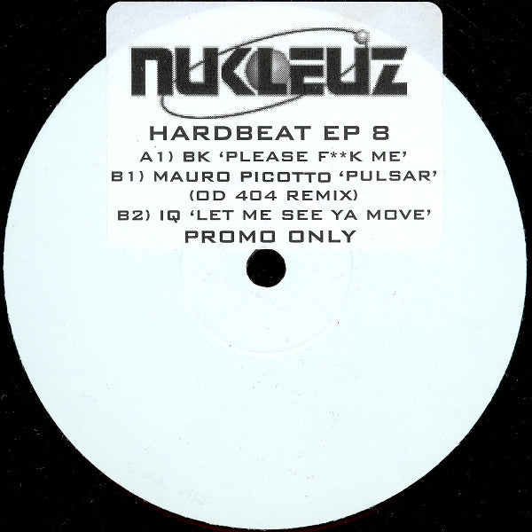 Various - Hard Beat EP 8 (12", EP, Promo, W/Lbl, Sti)
