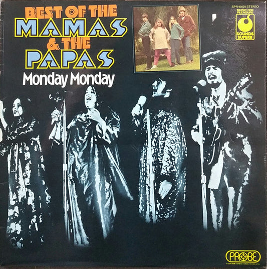 The Mamas & The Papas - Best Of The Mamas & The Papas - Monday Monday (LP, Album, Comp)