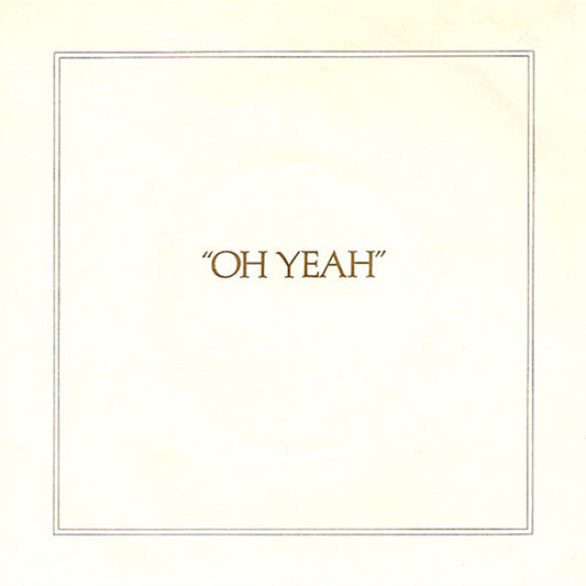 Roxy Music - Oh Yeah (7", Single, Gol)