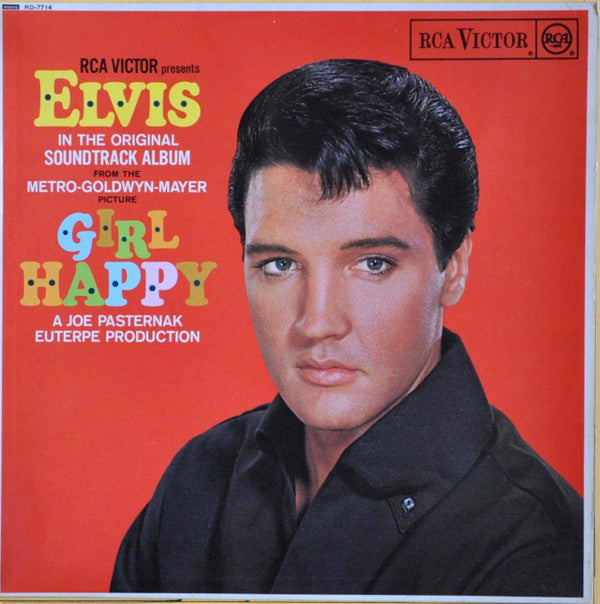 Elvis Presley - Girl Happy (Original Soundtrack Album) (LP, Album, Mono)