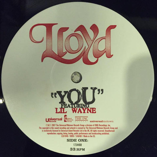 Lloyd Featuring Lil Wayne - You (12")