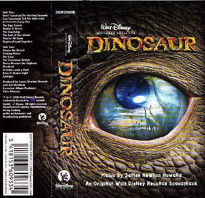 James Newton Howard - Dinosaur (Cass, Album)