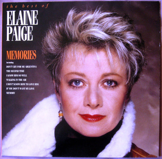 Elaine Paige - The Best Of Elaine Paige - Memories (LP, Comp)