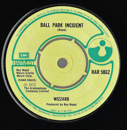 Wizzard (2) - Ball Park Incident (7", Single, 4 P)