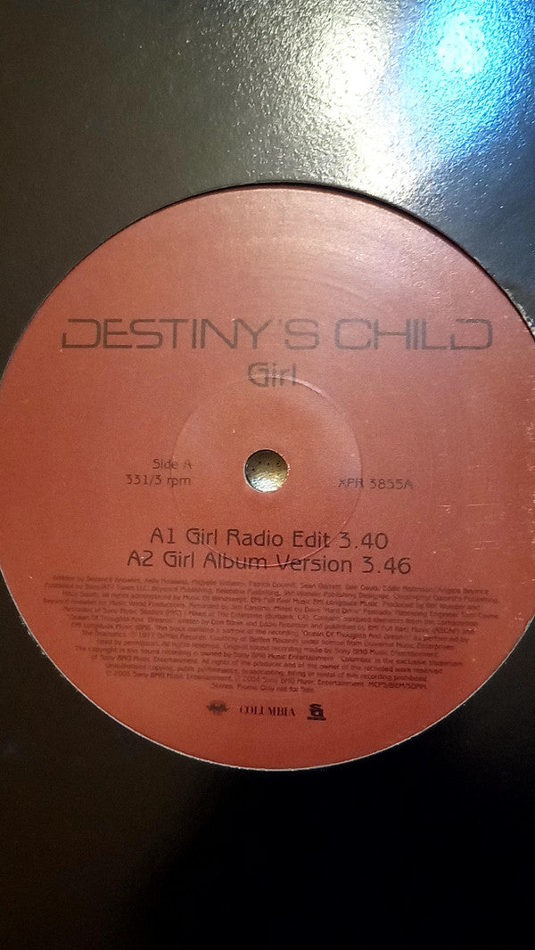 Destiny's Child - Girl (12", Promo)