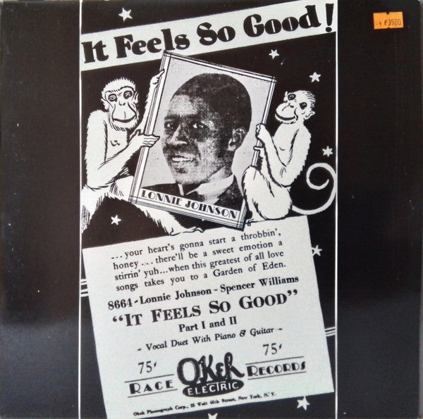 Lonnie Johnson (2) - It Feels So Good (LP, Comp, Mono)