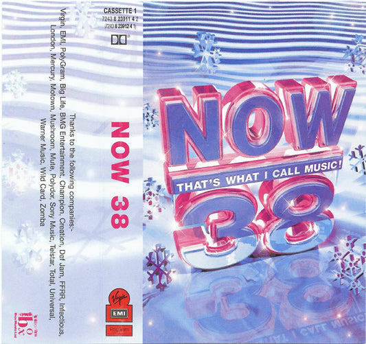 Various - Now That's What I Call Music! 38 (2xCass, Comp)
