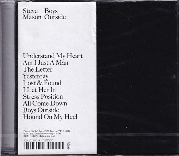 Steve Mason (2) - Boys Outside (CD, Album)