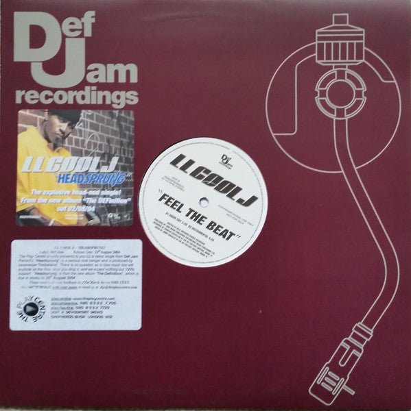 LL Cool J - Headsprung (12", Promo)