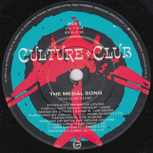 Culture Club - The Medal Song (7", Single)