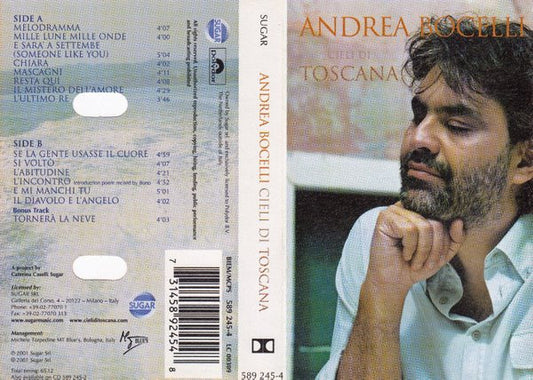 Andrea Bocelli - Cieli Di Toscana (Cass, Album)