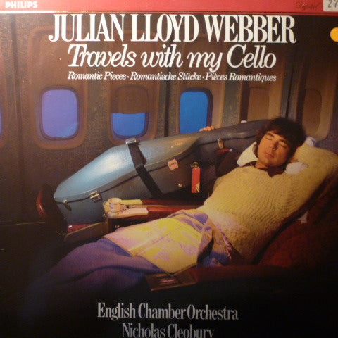 Julian Lloyd Webber, English Chamber Orchestra, Nicholas Cleobury - Travels With My Cello (LP, Album)