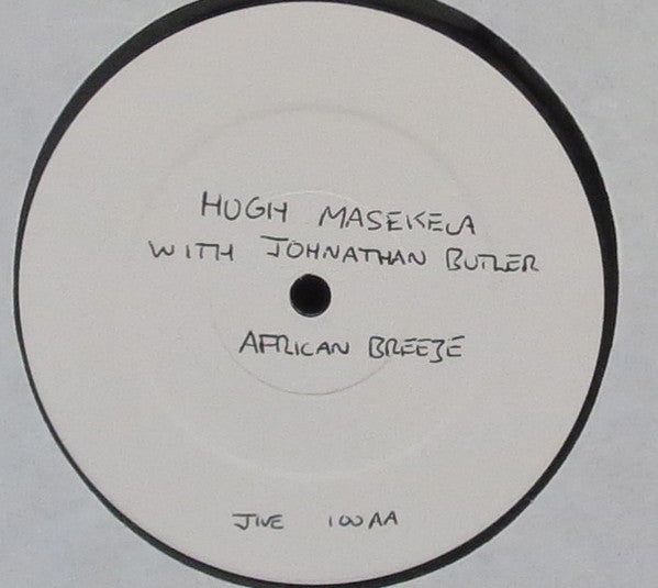 Hugh Masekela With Jonathan Butler - African Breeze (12", Promo)