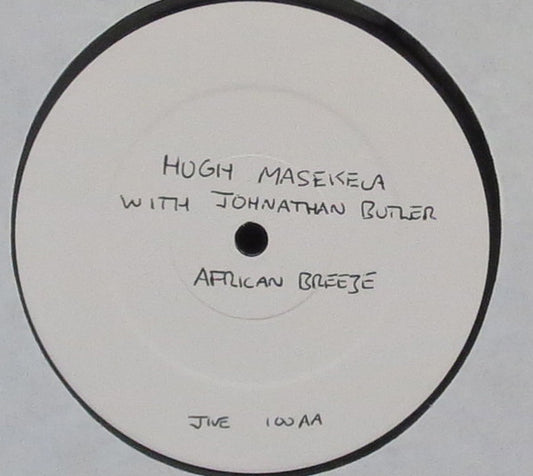 Hugh Masekela With Jonathan Butler - African Breeze (12", Promo)