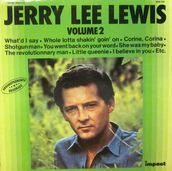 Jerry Lee Lewis - Jerry Lee Lewis - Volume 2 (LP, Comp, RE)