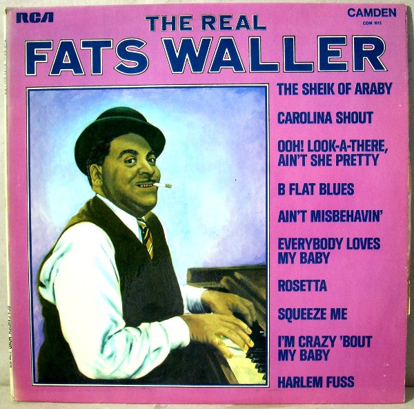 Fats Waller - The Real Fats Waller (LP, Comp, RE)