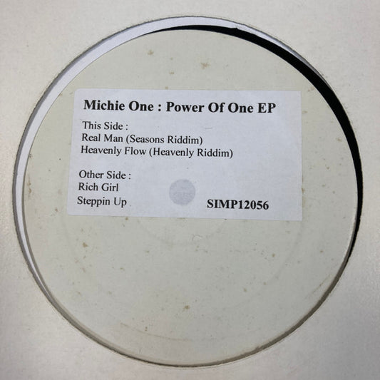 Michie One - Power Of One EP (12", W/Lbl, sti)