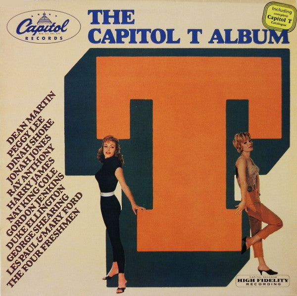 Various - The Capitol T Album (LP, Comp, Mono)