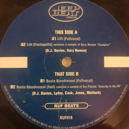 Jeep Beat Collective - Lift (12", Single)