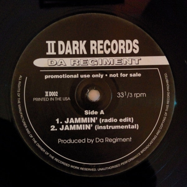 Da Regiment - Jammin' / Unstoppable Team (12", Promo)
