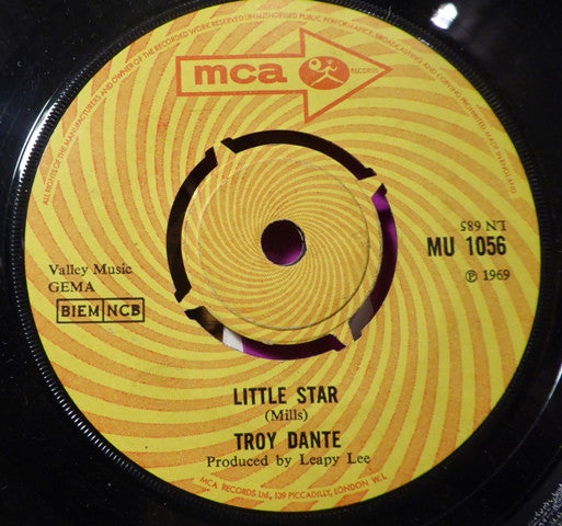 Troy Dante - Little Star (7", Single)