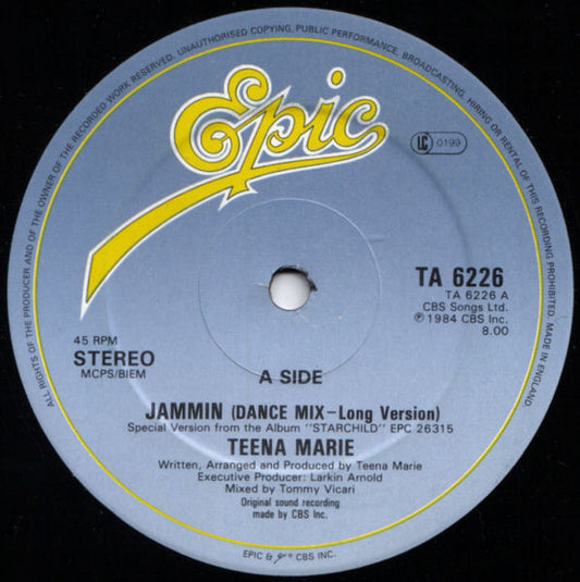 Teena Marie - Jammin (12")
