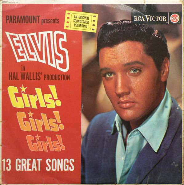 Elvis Presley - Girls! Girls! Girls! (LP, Album, Mono)