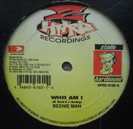 Beenie Man / Dutty Cup Crew* - Who Am I / Stick It Up (12")