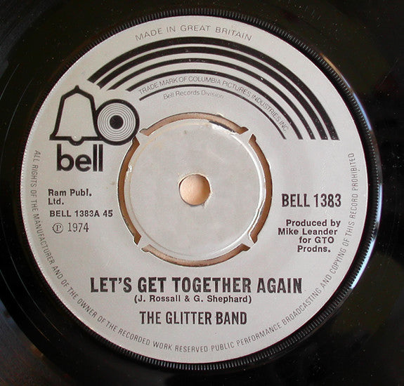 The Glitter Band - Let's Get Together Again (7", Single)