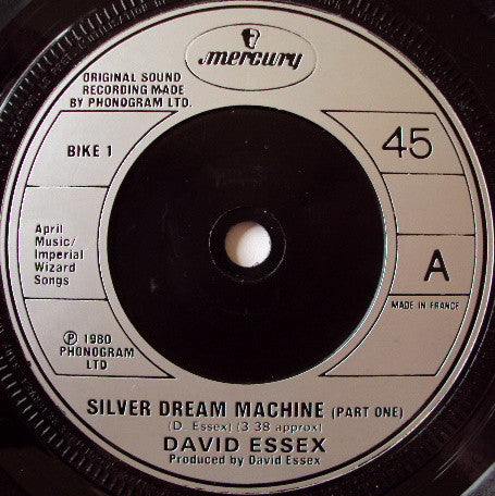 David Essex - Silver Dream Machine (7", Single, Fre)