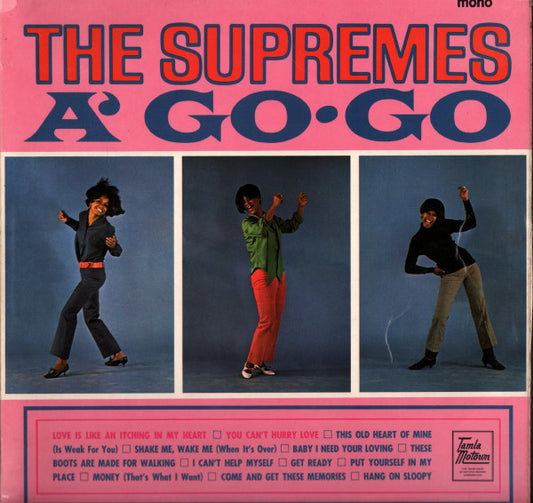 The Supremes - A' Go-Go (LP, Album, Mono)