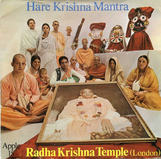 Radha Krishna Temple (London)* - Hare Krishna Mantra (7", Single, Sol)
