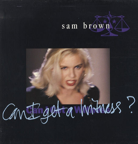 Sam Brown - Can I Get A Witness (12", Single)