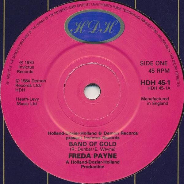Freda Payne - Band Of Gold (7", Single)