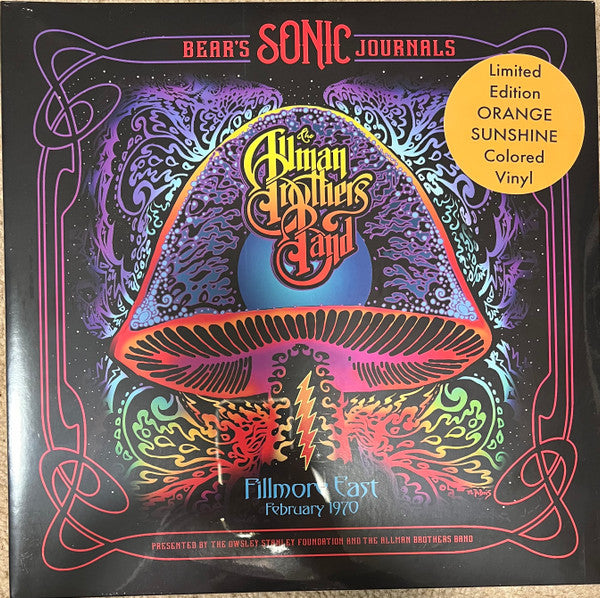 Allman Brothers Band* - Fillmore East, February 1970 (2xLP, Album, Ltd, RP, Ora)