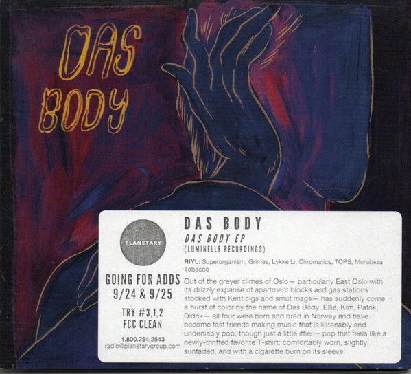 Das Body - Das Body (CD, EP)