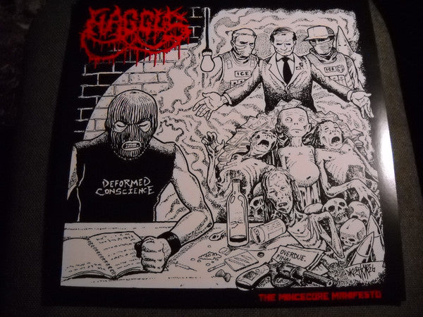 Haggus - The Mincecore Manifesto (LP, MiniAlbum, Ltd, Blo)